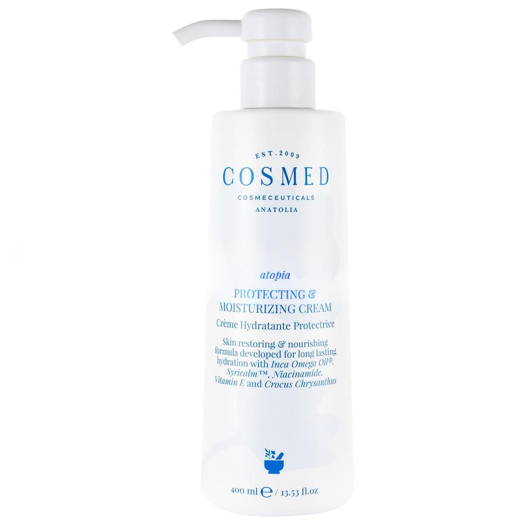 Cosmed Atopia Protecting & Moisturizing Cream - Kuru Çok Kuru ve Atopik Eğilimli Ciltler İçin Nemlendirici Yüz ve Vücut Bakım Kremi 400 ml