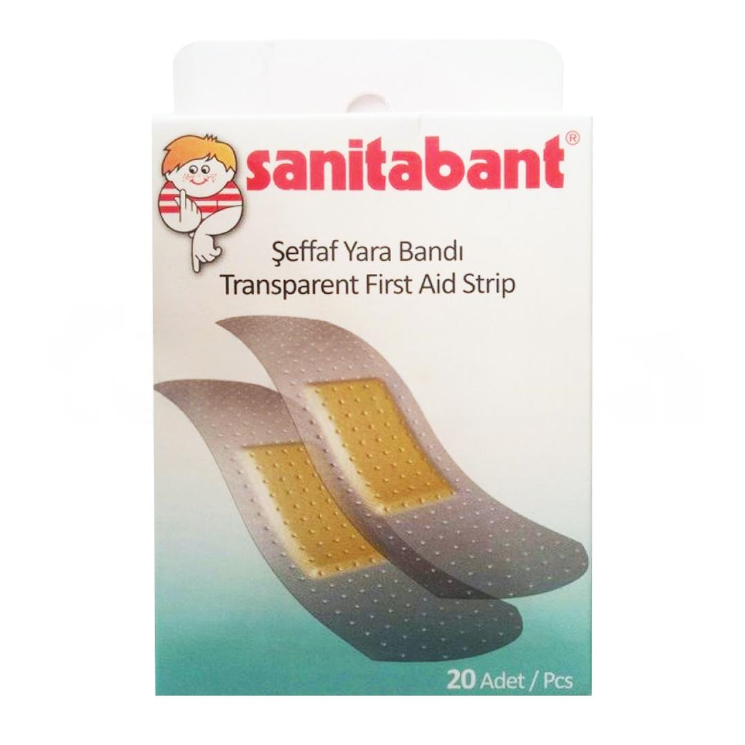 Sanitabant Şeffaf Yara Bandı 20'li (610)