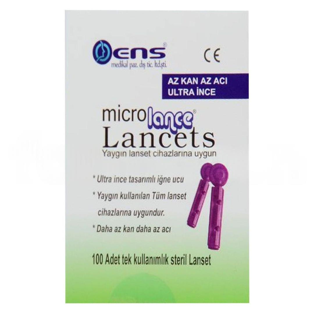 Microlance 100 Adet Lanset ve Lanset Kalemi