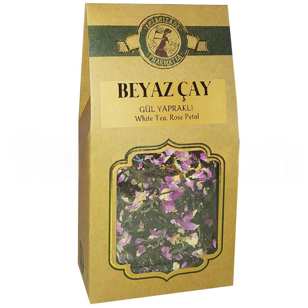 Pharmatea Beyaz Çay Gül Yapraklı 50 gr