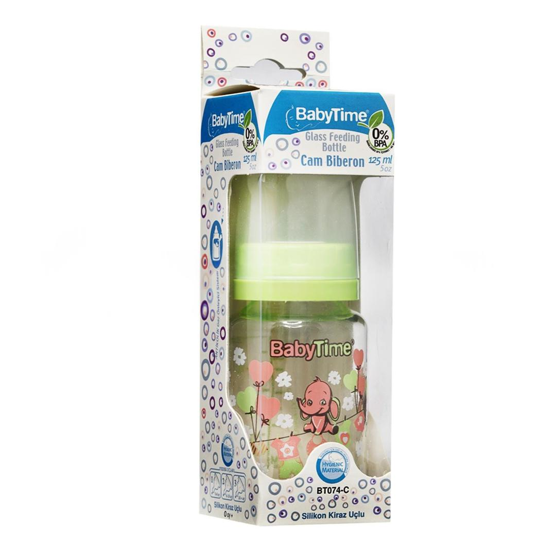 Baby Time BT074-C Klasik Cam Biberon 125 ml