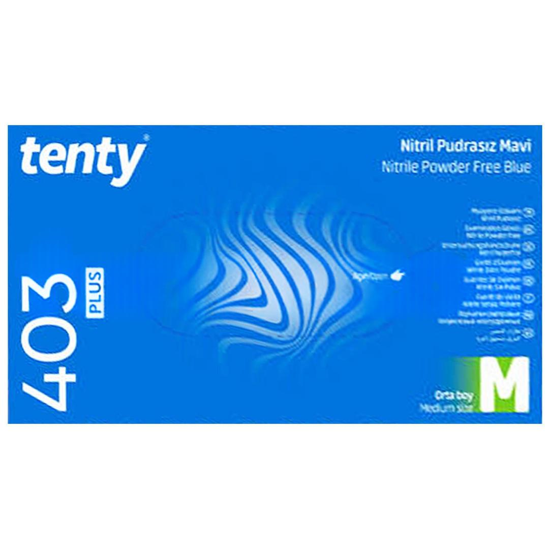 Tenty 403 Plus Eldiven Nitril Pudrasız Medium 100'lü