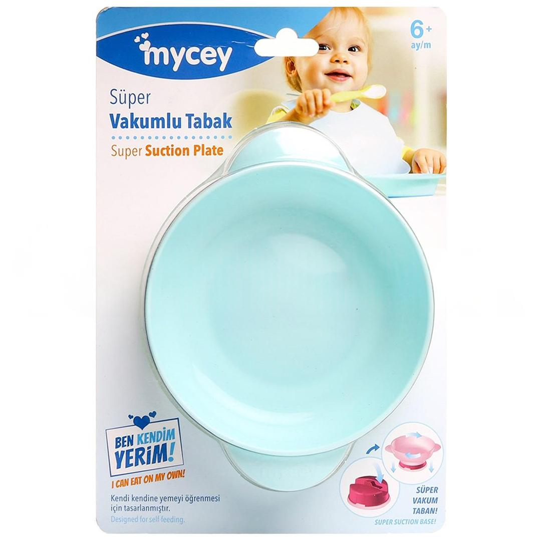Mycey Süper Vakumlu Tabak Mavi