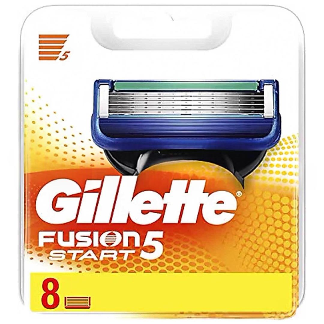 Gillette Fusion 5 Start Yedek Traş Bıçağı 8'li