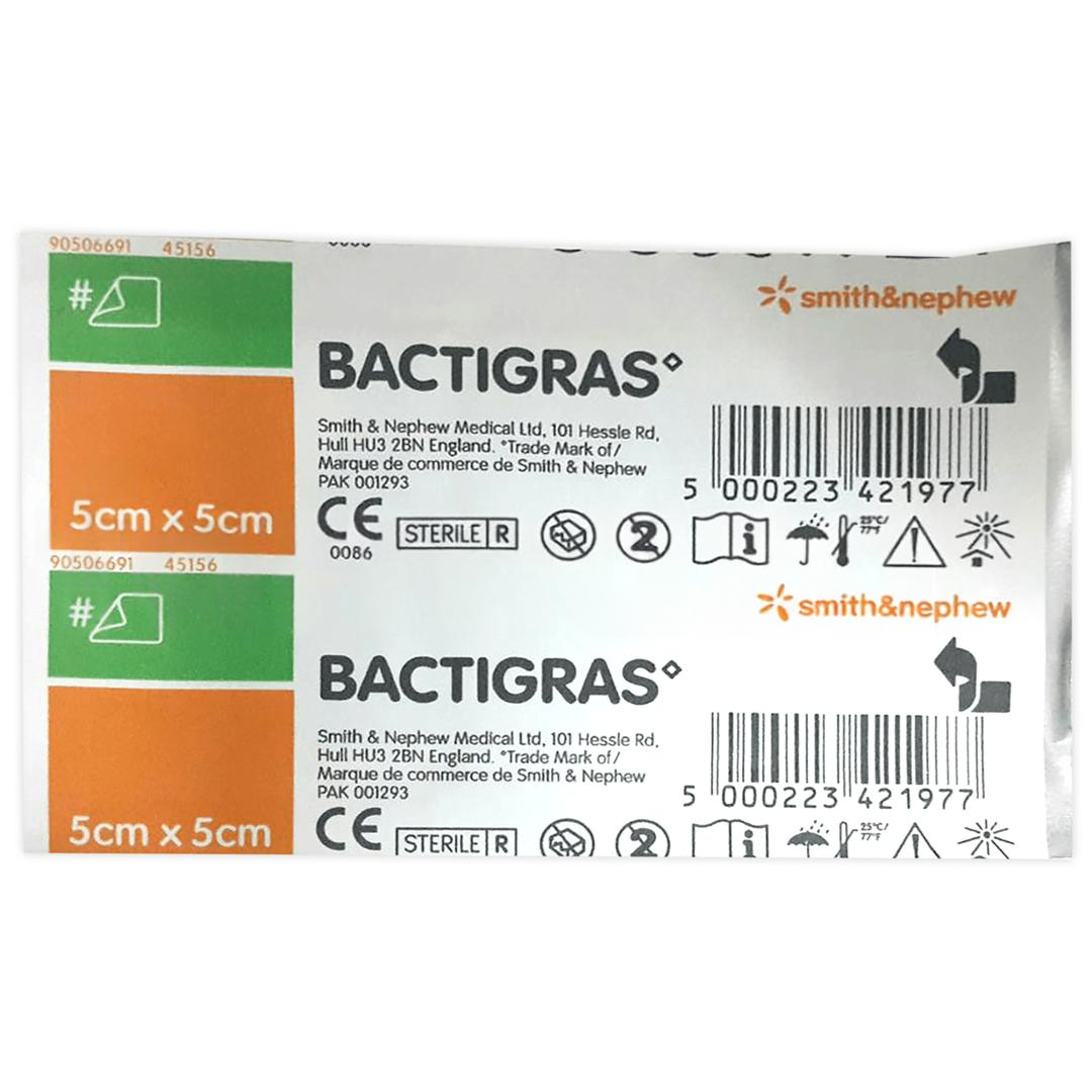 Bactigras Parafinli Gazlı Bez 5 x 5 cm
