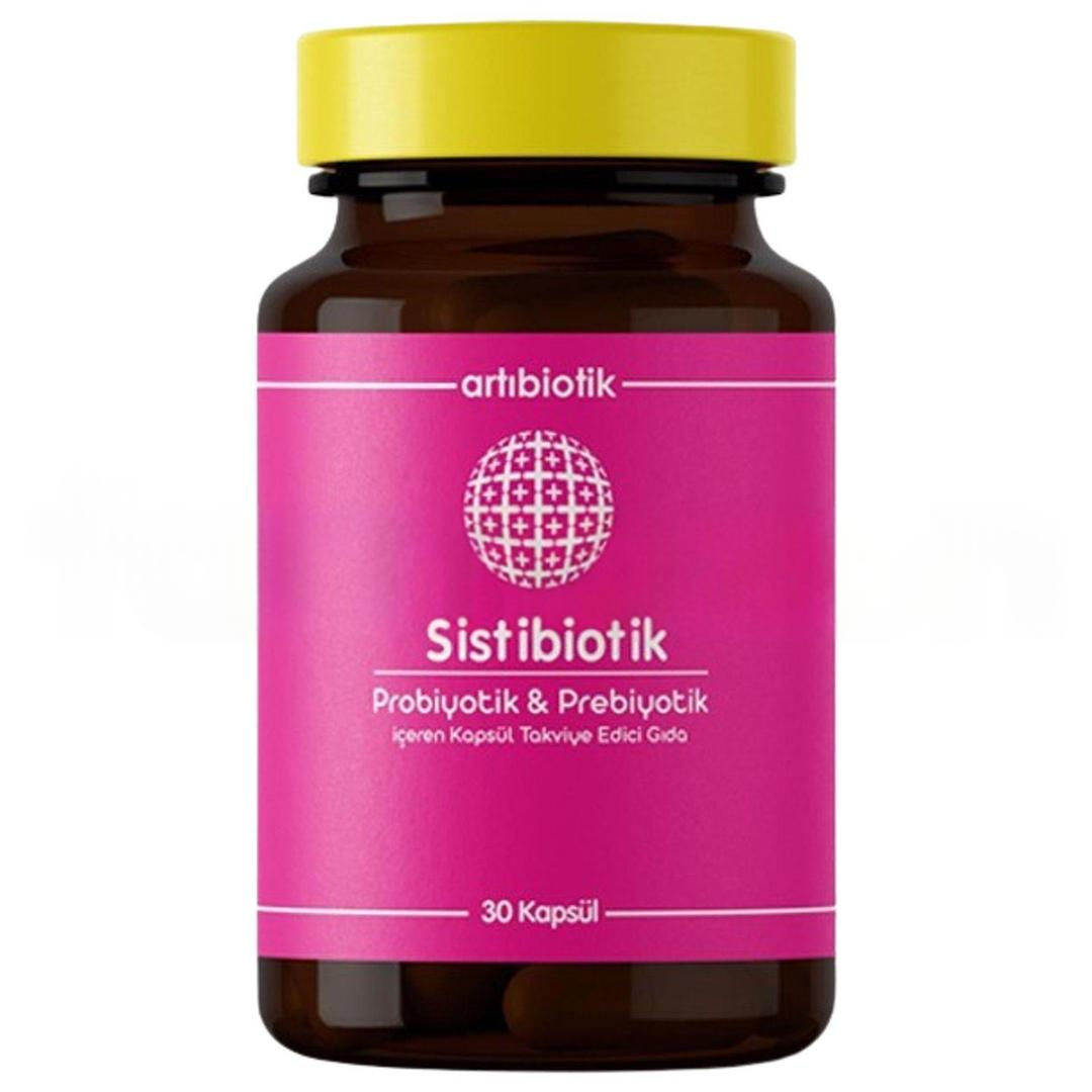 Artıbiotik Sistibiotik D-Mannoz 30 Kapsül