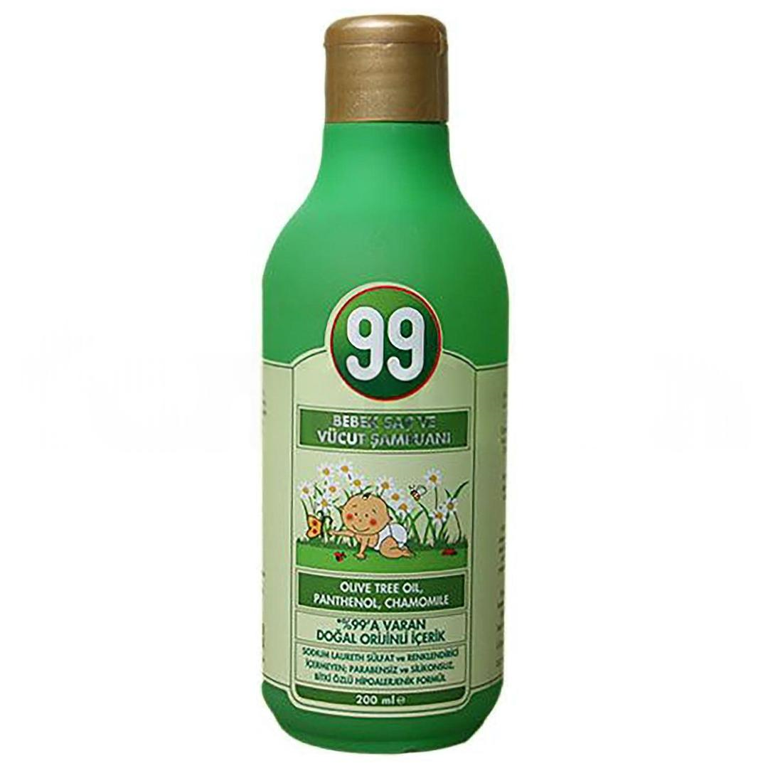 99 Bebek Saç ve Vücut Şampuanı 200 ml