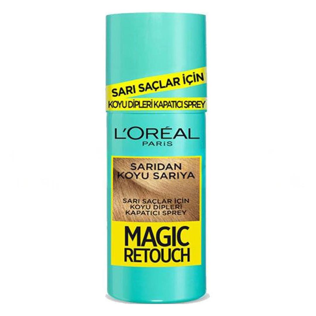 L'Oreal Paris Magic Retouch Saç Boyası Sprey 7.3 Koyudan Sarıya