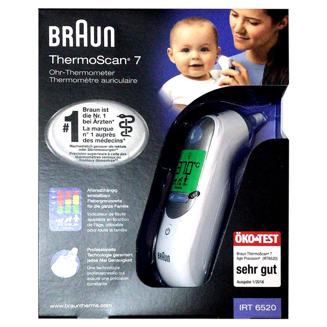 Braun ThermaScan 7 IRT 6520 Kulaktan Ölçer Dijital Termometre