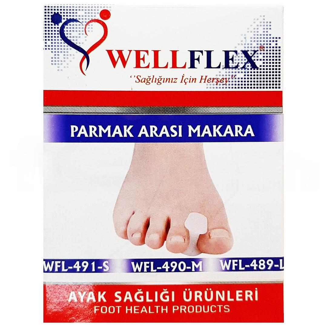 Wellflex Silikon Parmak Arası Makara Small