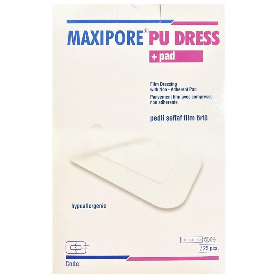 Maxipore Pu Dress Şeffaf Film Yara Örtüsü 10x30 cm