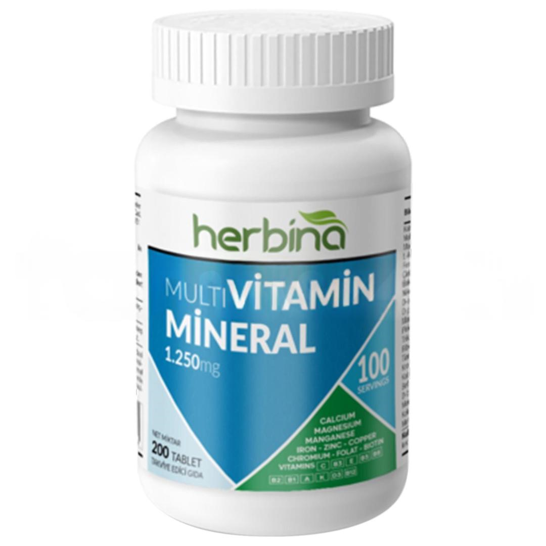 Herbina Multivitamin Mineral 200 Tablet