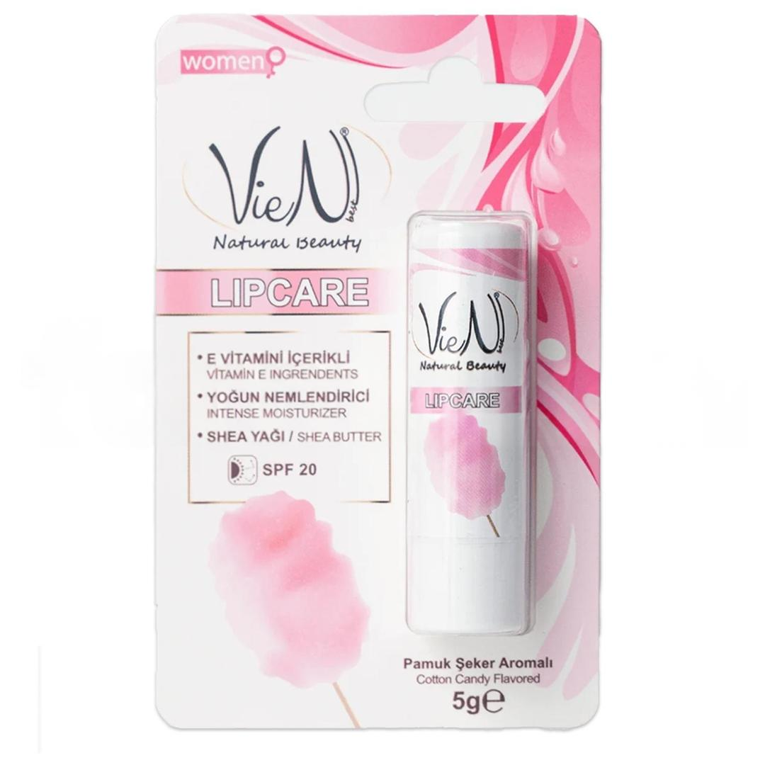 Vien Natural Lip Care Pamuk Şeker Aromalı Dudak Kremi