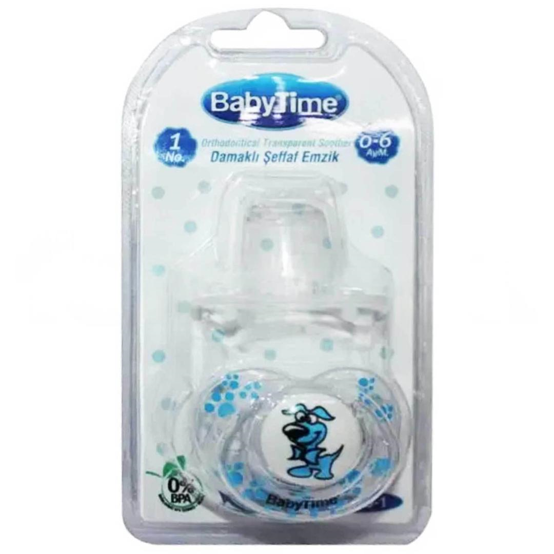 Baby Time BT143-1 Silikon Damaklı Emzik No: 1