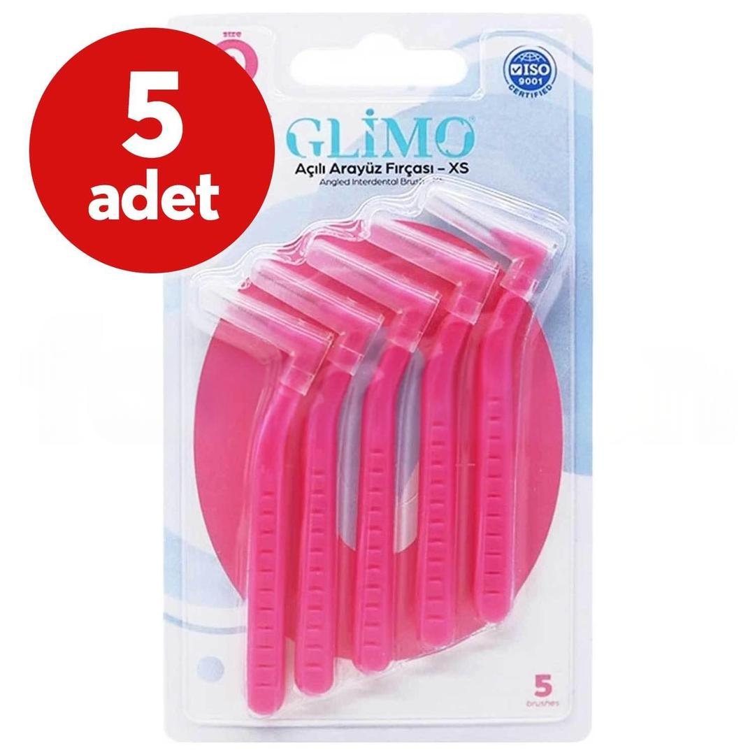Glimo Açılı Arayüz Fırçası xSmall - 5 Adet