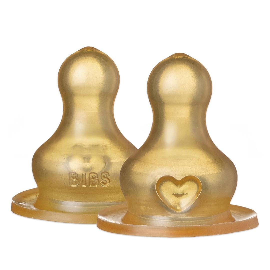 Bibs Baby Bottle İkili Kauçuk Biberon Ucu Yavaş Akış