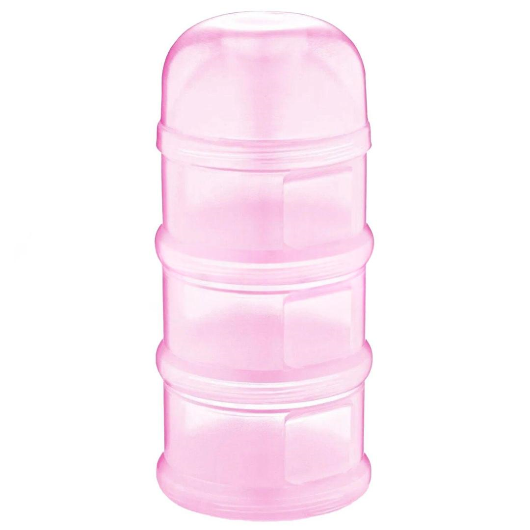 Babyjem Katlı Toz Mama Kabı - Pembe