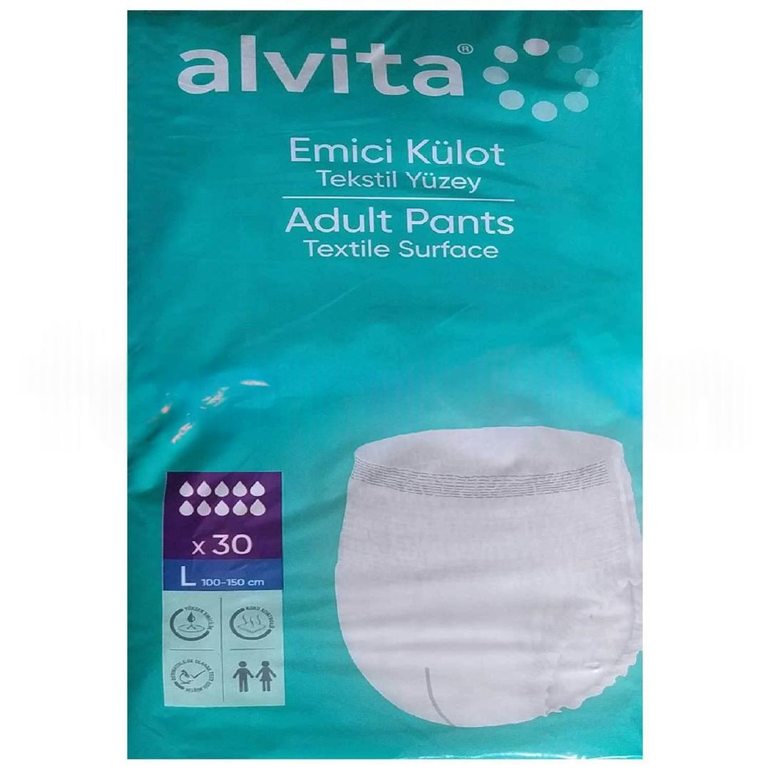 Alvita Emici Külot Large 30'lu