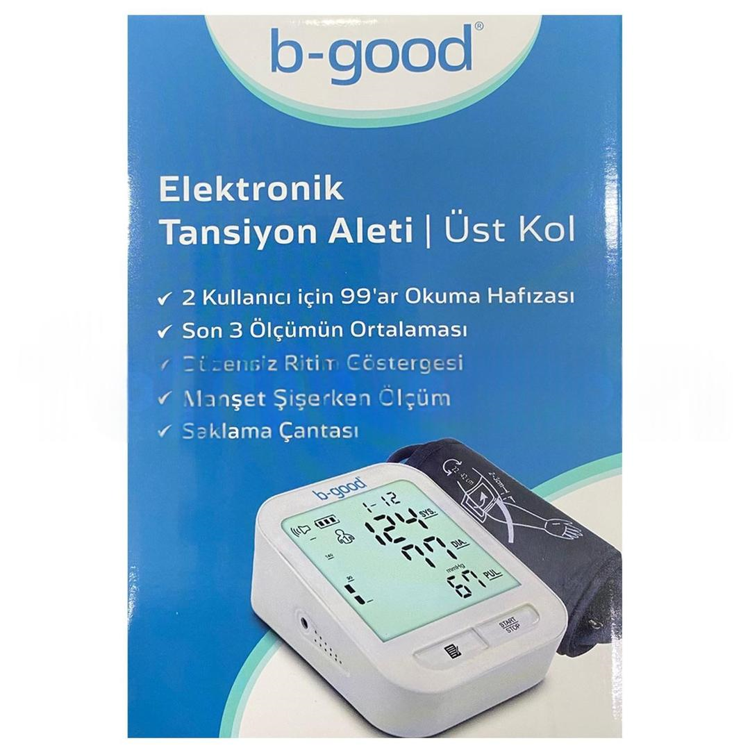 B-Good Tansiyon Aleti Geniş Ekran Hafizalı Rak-269
