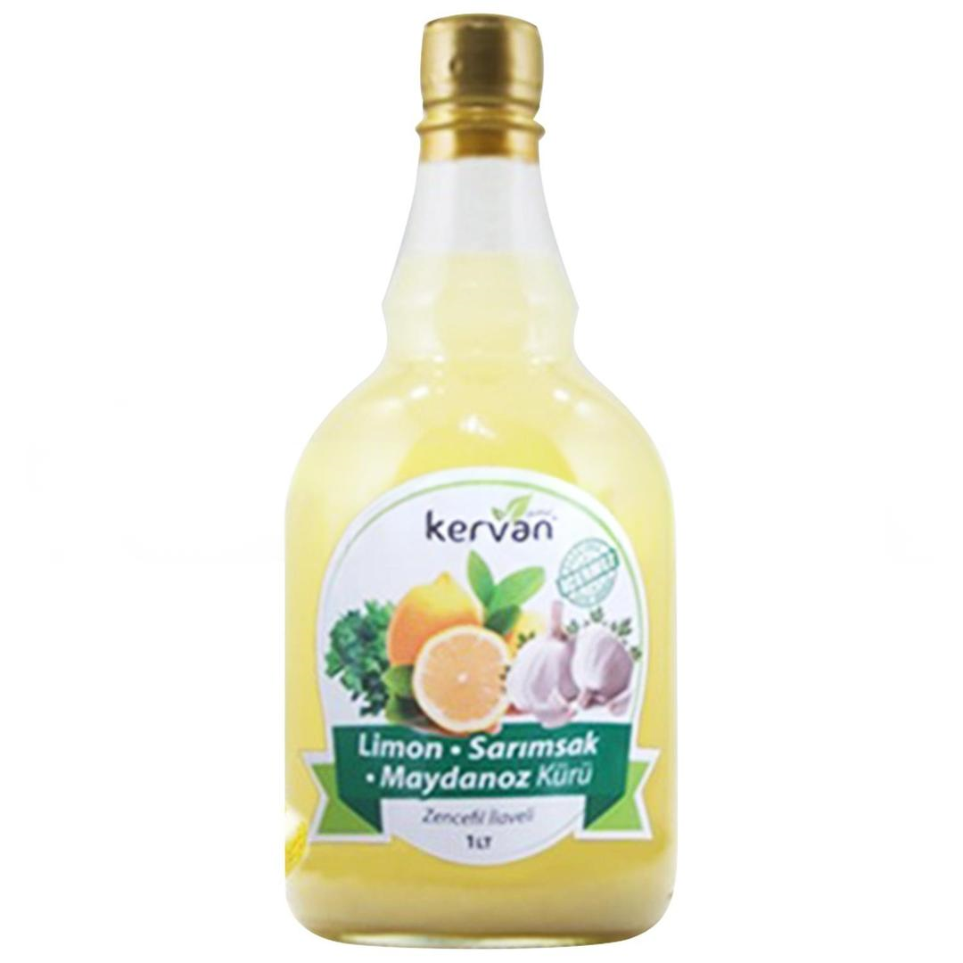 Emr Kervan Limon Sarımsak Maydanoz Kürü 1 lt - Zencefil İlaveli