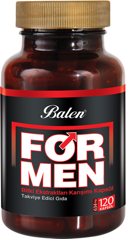 Balen For Men Bitki Ekstraktları 120 Kapsül