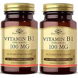 Solgar Vitamin B1 Thiamin 100 mg 100 Kapsül
