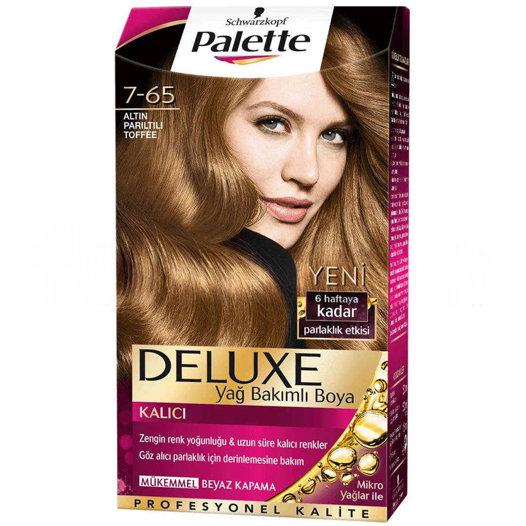 Palette Deluxe 7-65 Altın Parıltılı Toffee