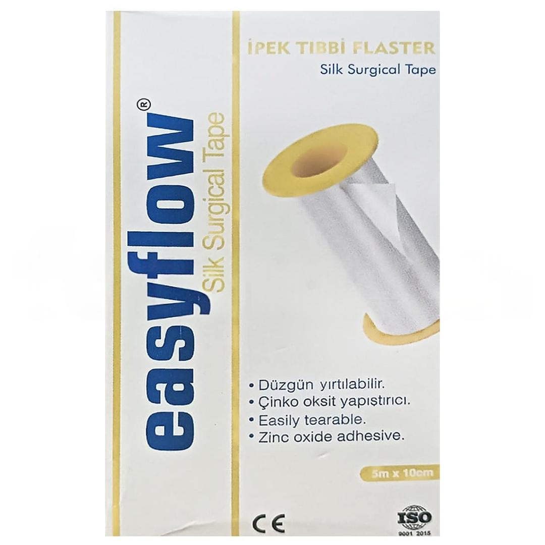Easyflow İpek Flaster 5 m x 10 cm