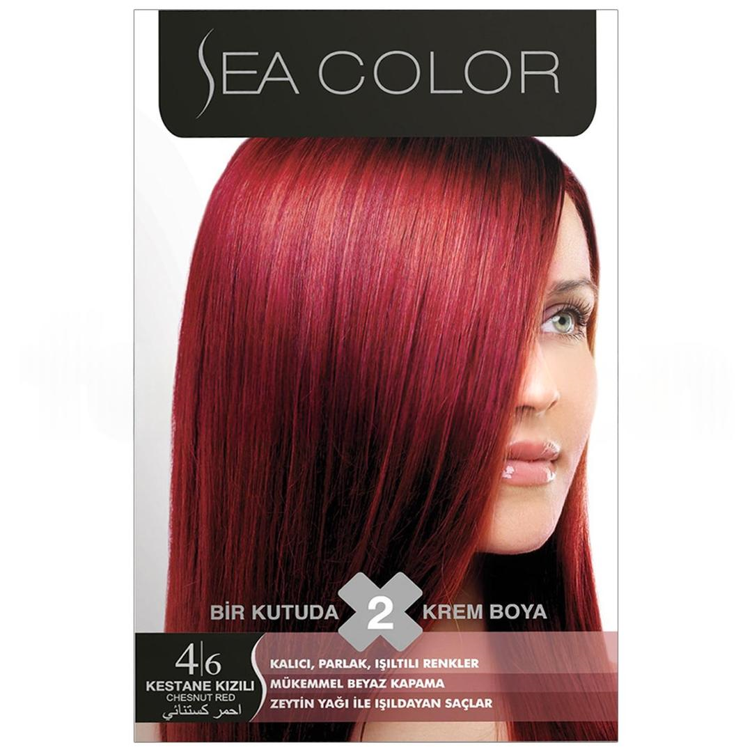 Sea Color Set Boya 4.6 Kestane Kızılı