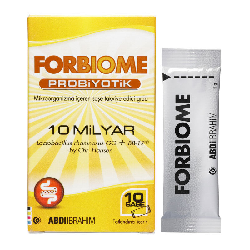 Forbiome Kids Probiyotik Takviye Edici Gıda 10 Saşe