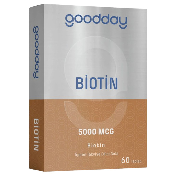 Goodday Biotin 5000 mcg 60 Tablet