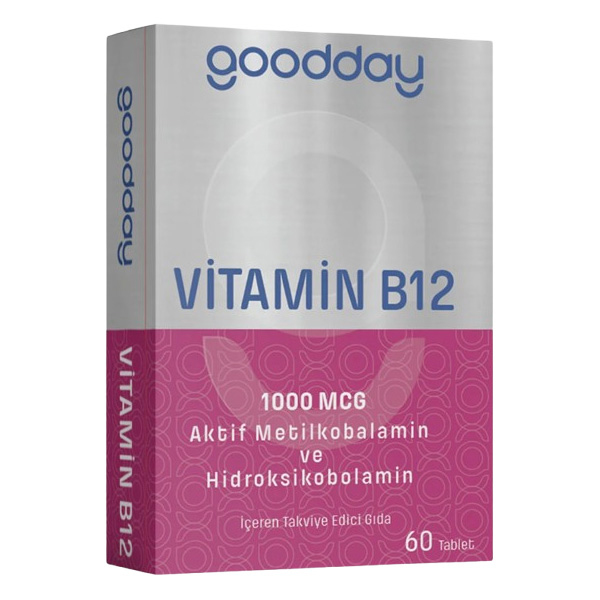 Goodday Vitamin B12 1000 mcg 60 Tablet