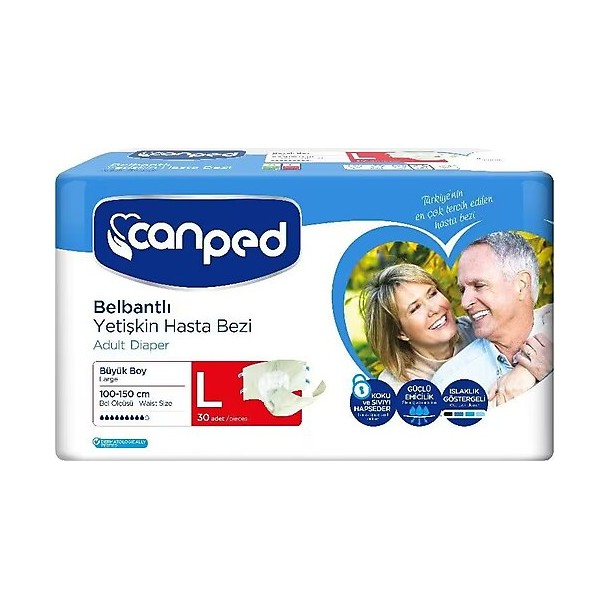 HASTA BEZI CANPED POLIETILENLI BUYUK 30 ADET