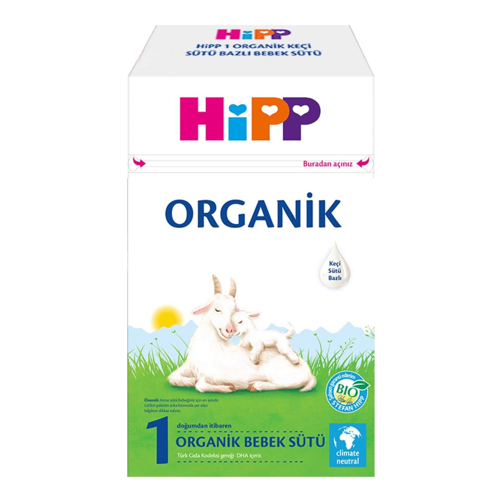 HIPP 1 ORGANİK BEBEK SÜTÜ 400GR
