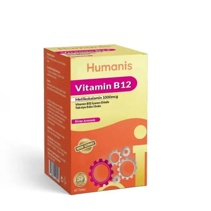 Humanis Vitamin B12 90 Dilaltı Tablet