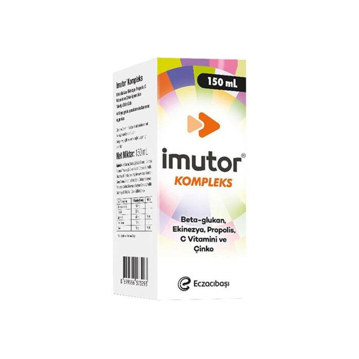 Imutor Kompleks Sıvı Takviye Edici Gıda 150 ml