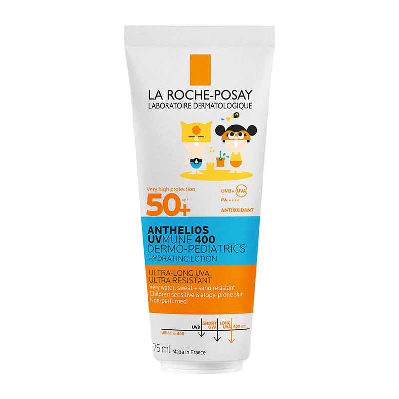 La Roche Posay Anthelios Dermo Pediatrics UVmune400 SPF50+ Hassas Ciltler ve Çocuklar İçin Güneş Koruyucu Vücut Sütü 75 ml