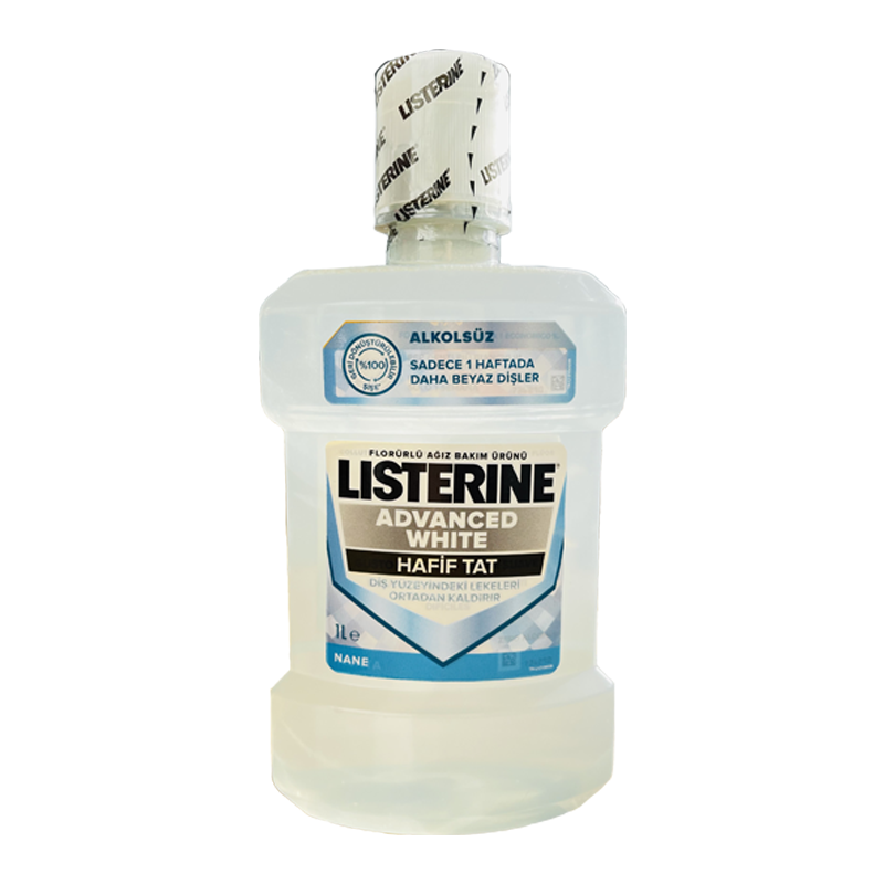 Listerine Advanced White Hafif Tat 1 lt