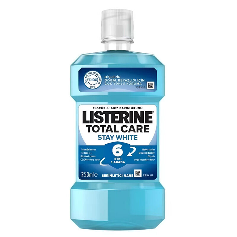 LISTERINE STAY WHITE SERİNLETİCİ NANE AROMALI 250ML