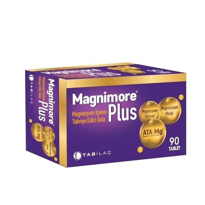 MAGNIMORE PLUS 90 TABLET MAGNEZYUM