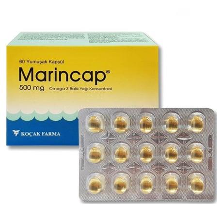 MARINCAP 500MG 60 YUMUŞAK KAPSÜL