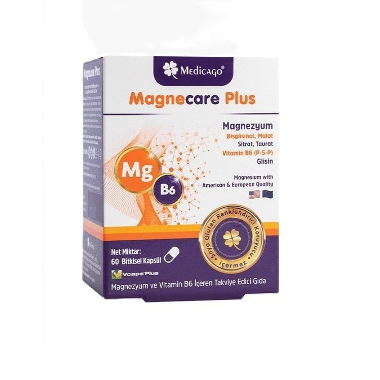 Medicago Magnecare Plus 60 Kapsül