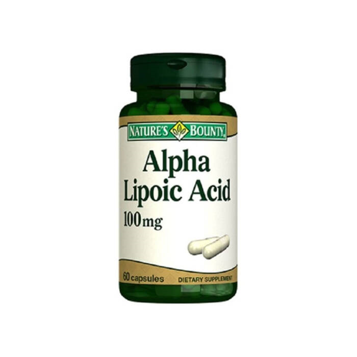 Nature's Bounty Alpha Lipoic Acid 100 mg 60 Kapsül