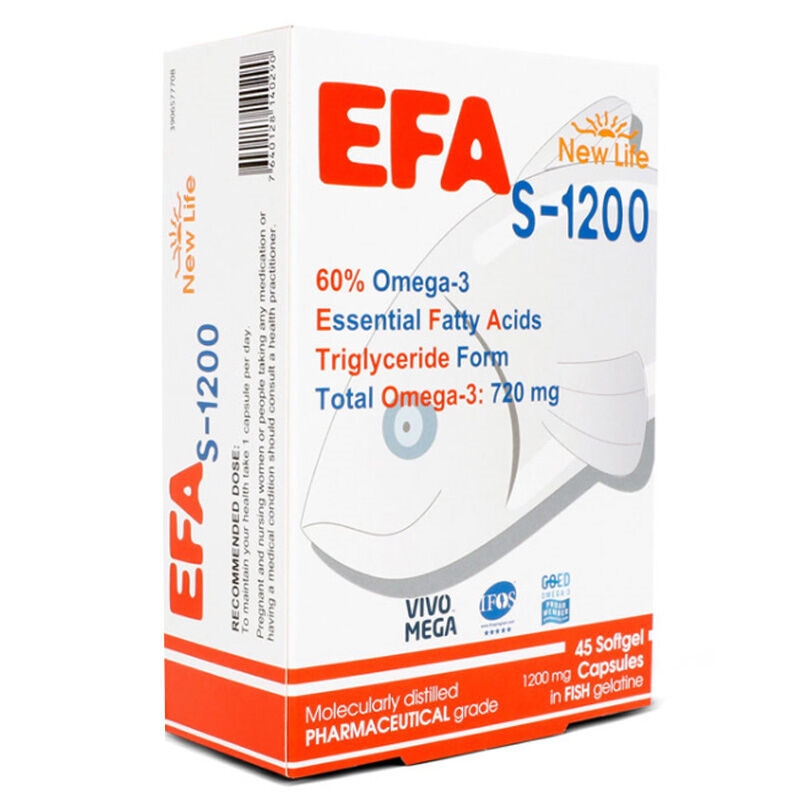 NEW LIFE EFA S-1200 BALIK YAĞI 720MG 45 KAPSÜL