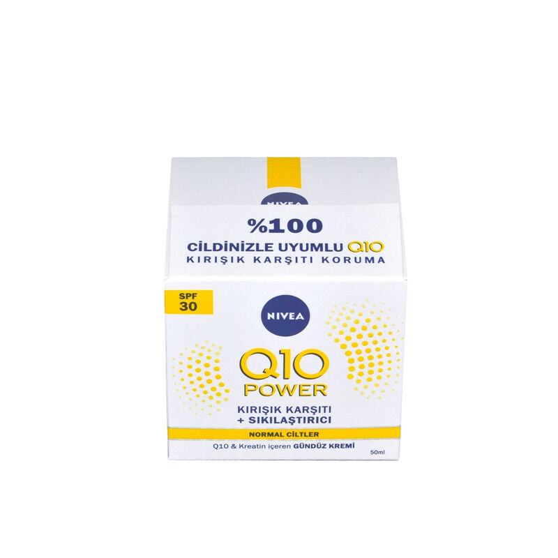 Nivea Q10 Power Kırışıklık Karşıtı ve Sıkılaştırıcı SPF30 Gündüz Kremi 50 ml