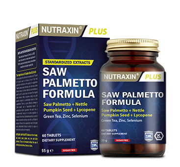 NUTRAXIN SAW PALMETTO FORMULA 60 TABLET