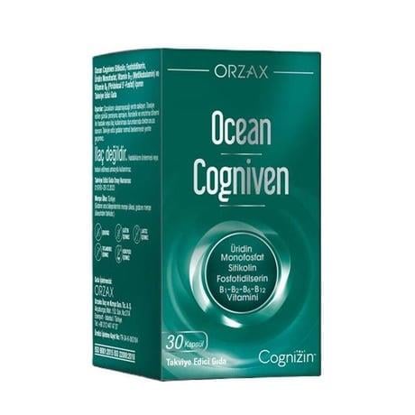OCEAN COGNIVEN 30 KAPSÜL ÜRİDİN SİTİKOLİN FOSFOTİDİLSERİN B VİTAMİNLERİ
