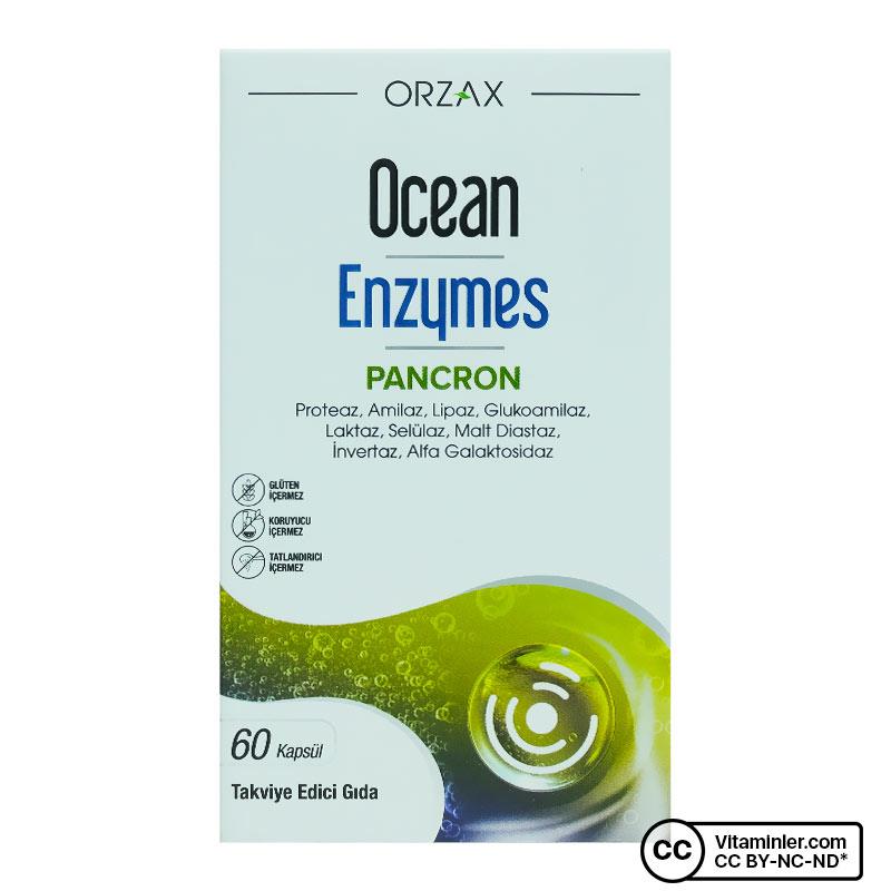 OCEAN ENZYMES PANCRON 60 KAPSÜL