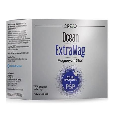 OCEAN EXTRAMAG MAGNEZYUM SİTRAT 30 SAŞE