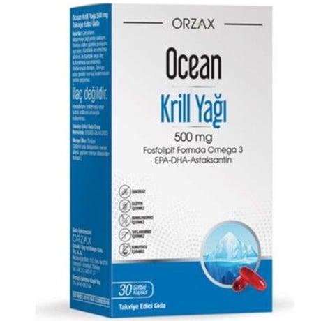 OCEAN KRİLL OİL 500MG 30 KAPSÜL